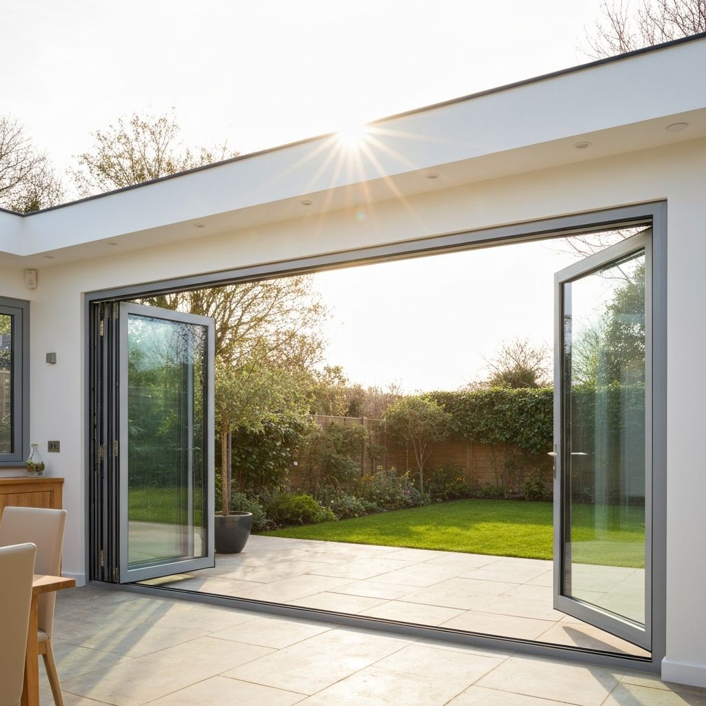 Aluminium Folding Doors brochure cover