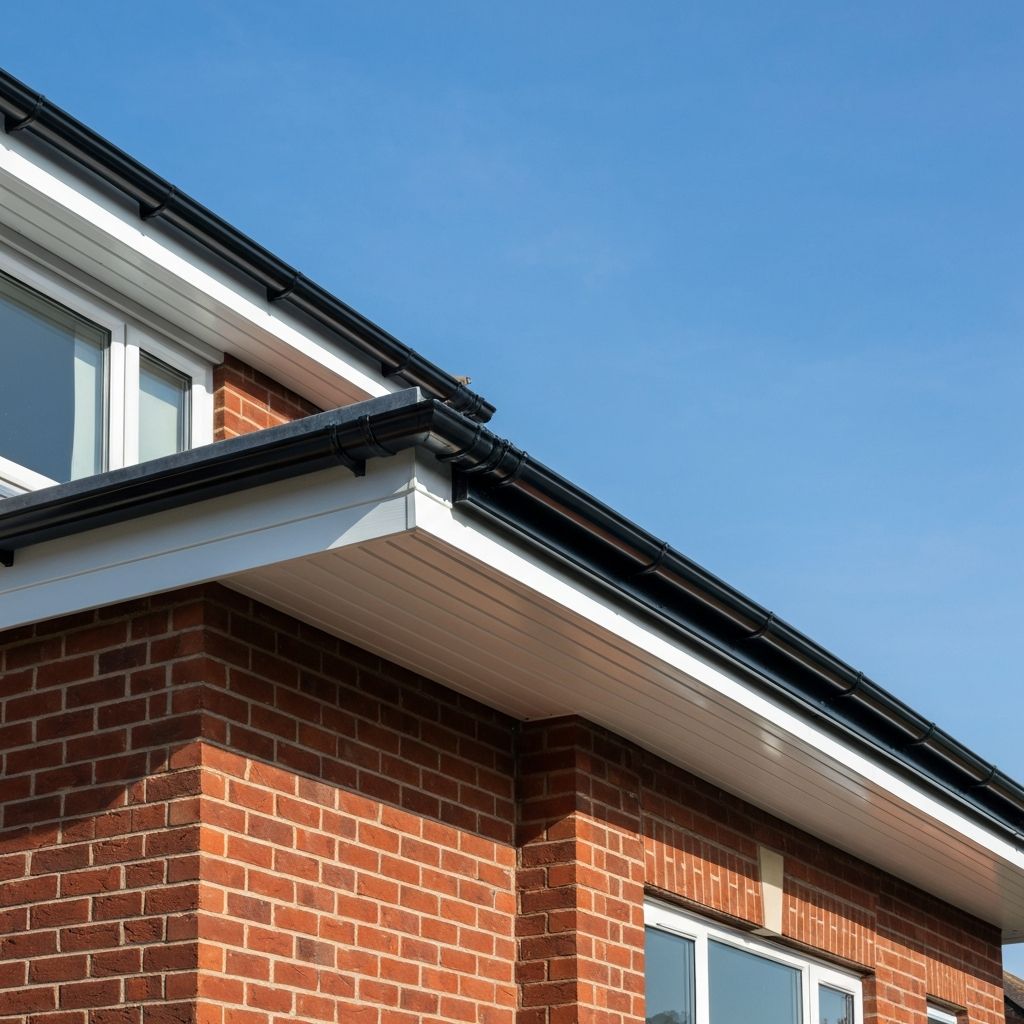 Professional fascia and guttering work